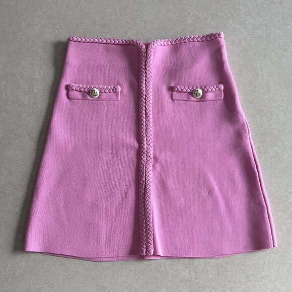 NWT Maje Jadena Mini Skirt ASO Cheryl Blossom - Picture 8 of 13